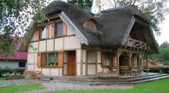 Drewniane oblicze domu