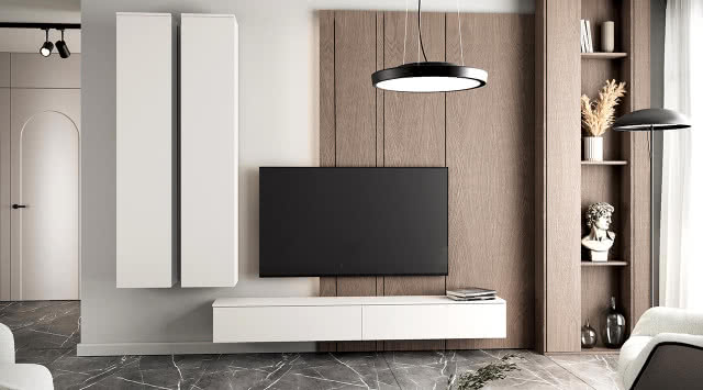 Meblościanka w nowej odsłonie - jak zmieniło się podejście do zabudowy salonu