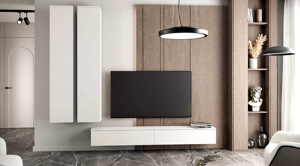 Meblościanka w nowej odsłonie - jak zmieniło się podejście do zabudowy salonu