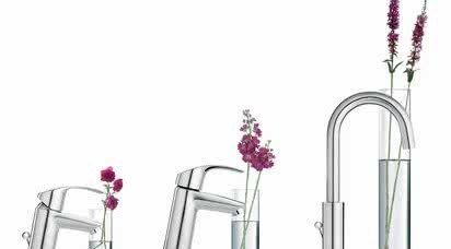 Jednouchwytowa bateria łazienkowa z technologią GROHE SilkMove®