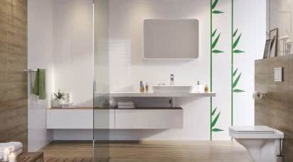 Łazienka w eko stylu