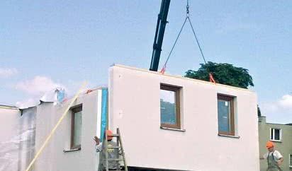 Ciepłe prefabrykowane ściany dla domów modułowych