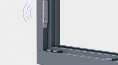 Kontaktrony bezprzewodowe - czujniki w oknach