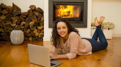 Sposób na czystą szybę w kominku