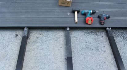 Montaż tarasu z desek kompozytowych