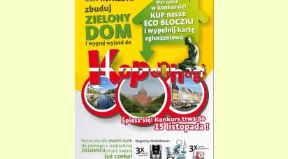 Konkurs "Zbuduj zielony dom" z ECO bloczkami Grupy Prefabet