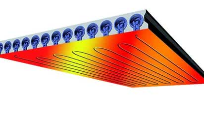 Inteligentny strop DX-Therm w domu energooszczędnym