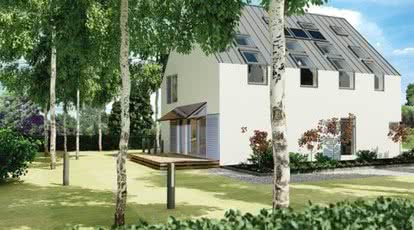 Odzysk wody deszczowej i przydomowa oczyszczalnia ścieków w LUMINA HOUSE