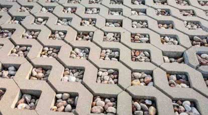 Ekologiczna nawierzchnia wokół domu